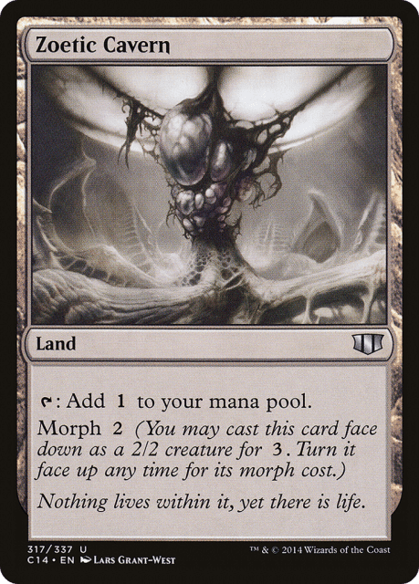 Zoetic Cavern (317) — Commander 2014