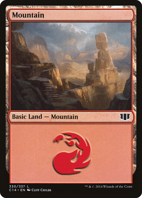Mountain (330) — Commander 2014