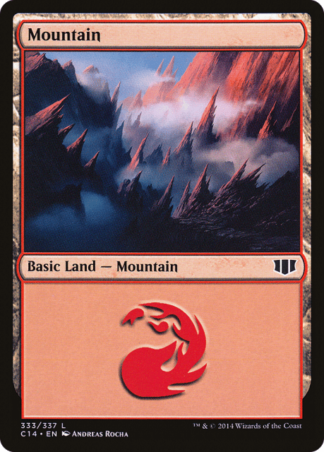 Mountain (333) — Commander 2014