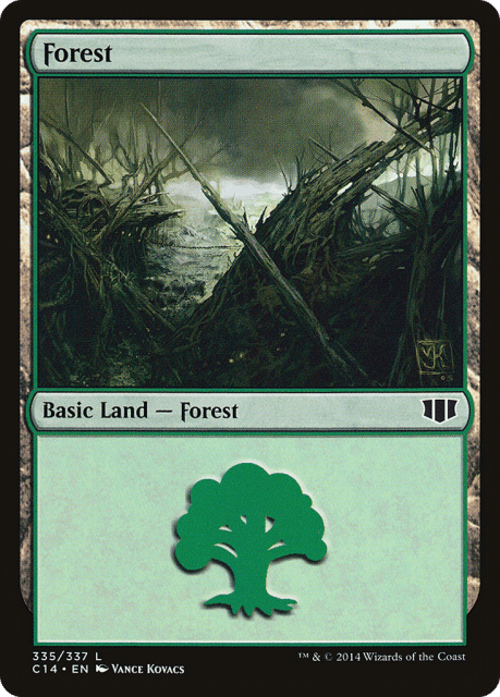 Forest (335) — Commander 2014
