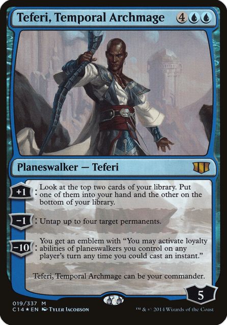 Teferi, Temporal Archmage (19) — Commander 2014 Oversized
