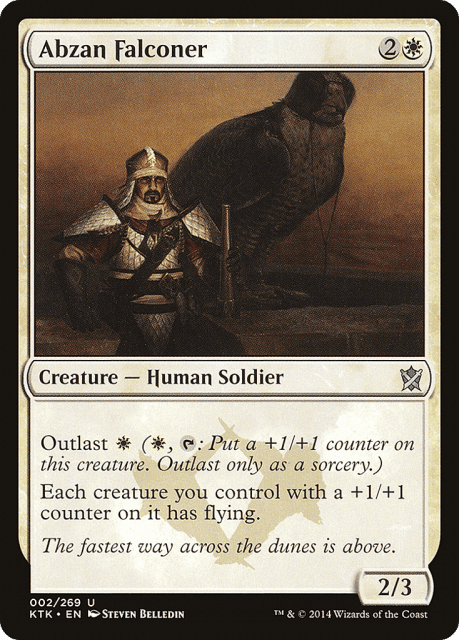 Abzan Falconer (2) — Khans of Tarkir