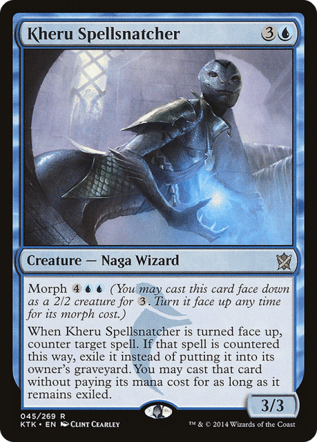 Kheru Spellsnatcher (45) — Khans of Tarkir