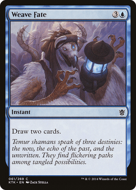 Weave Fate (61) — Khans of Tarkir