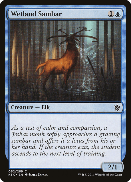 Wetland Sambar (62) — Khans of Tarkir