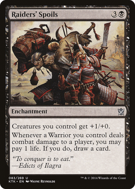 Raiders' Spoils (83) — Khans of Tarkir