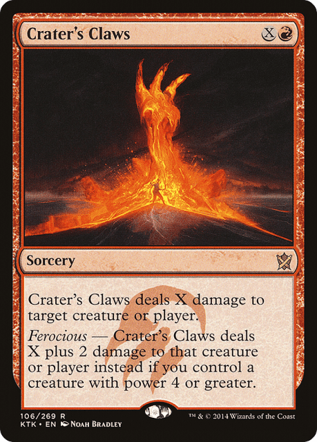 Crater's Claws (106) — Khans of Tarkir