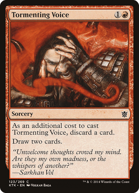 Tormenting Voice (123) — Khans of Tarkir