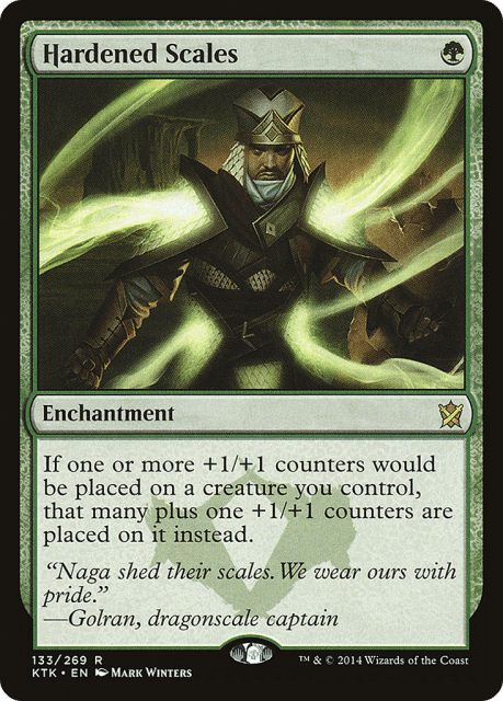 Hardened Scales (133) — Khans of Tarkir
