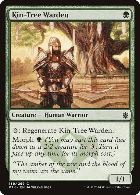 Kin-Tree Warden (139) — Khans of Tarkir