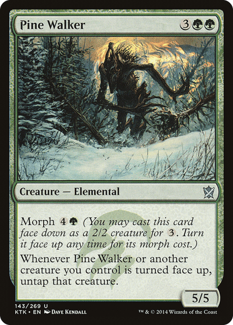 Pine Walker (143) — Khans of Tarkir