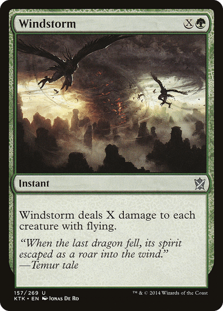 Windstorm (157) — Khans of Tarkir