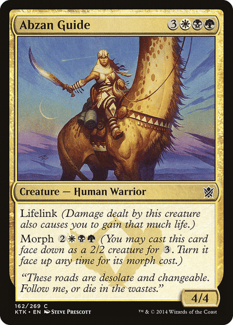 Abzan Guide (162) — Khans of Tarkir