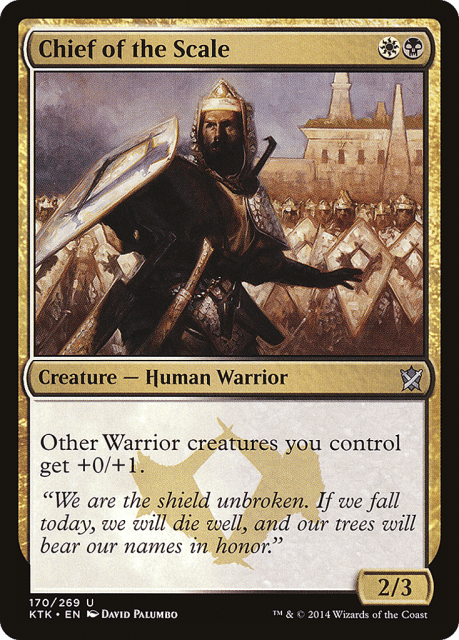 Chief of the Scale (170) — Khans of Tarkir