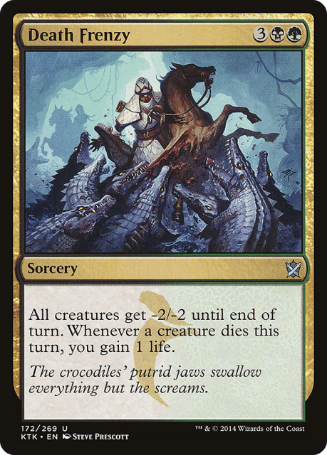 Death Frenzy (172) — Khans of Tarkir