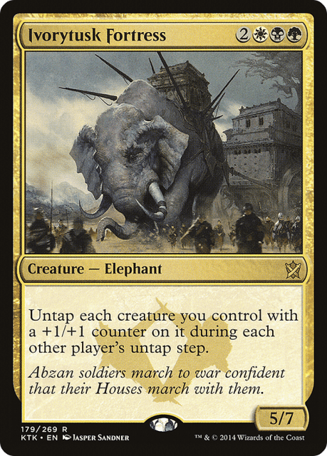 Ivorytusk Fortress (179) — Khans of Tarkir