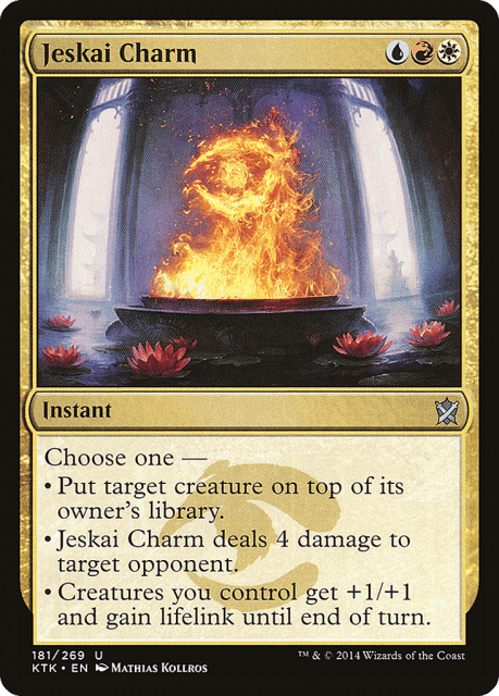Jeskai Charm (181) — Khans of Tarkir