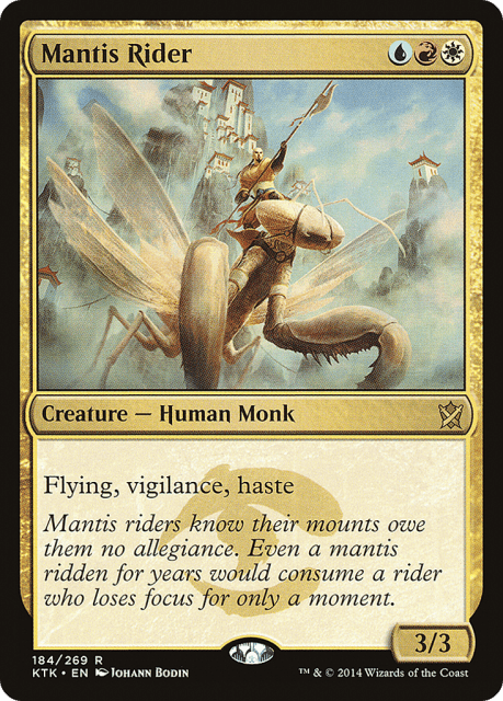 Mantis Rider (184) — Khans of Tarkir