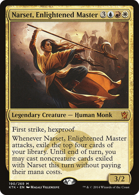Narset, Enlightened Master (190) — Khans of Tarkir