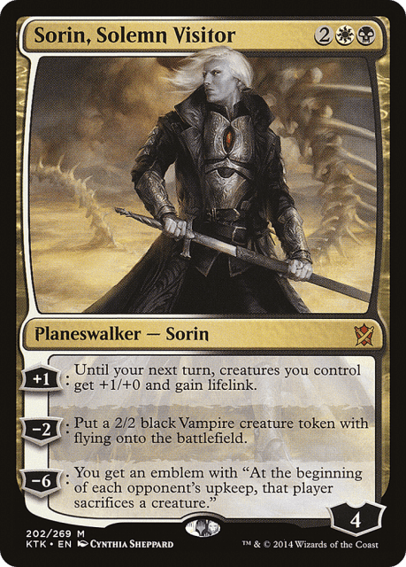 Sorin, Solemn Visitor (202) — Khans of Tarkir