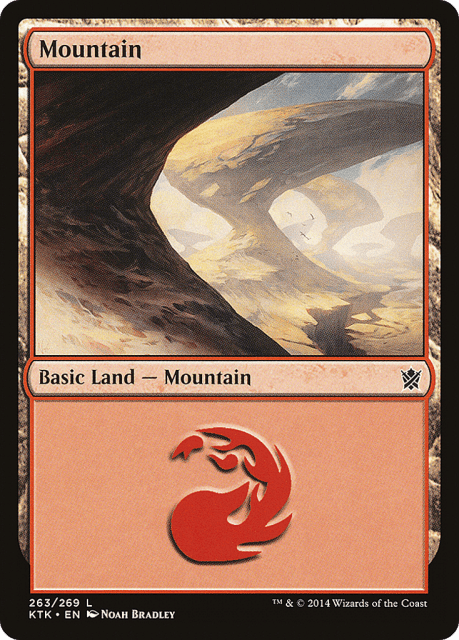 Mountain (263) — Khans of Tarkir