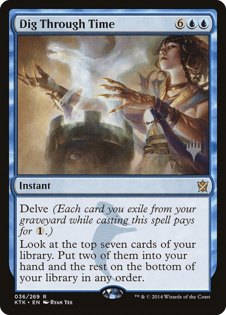 Dig Through Time (36) — Khans of Tarkir Promos