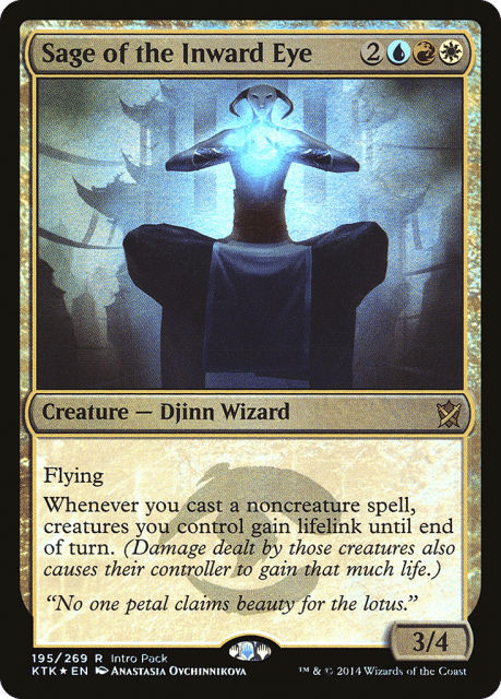 Sage of the Inward Eye (195) — Khans of Tarkir Promos