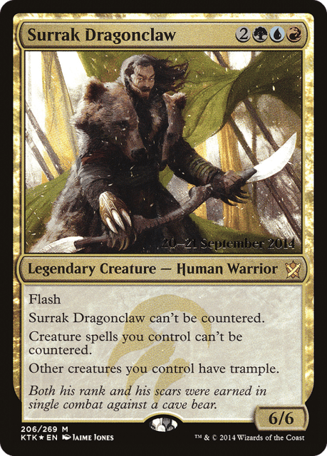 Surrak Dragonclaw (206) — Khans of Tarkir Promos