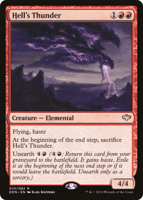 Hell's Thunder (10) — Duel Decks: Speed vs. Cunning