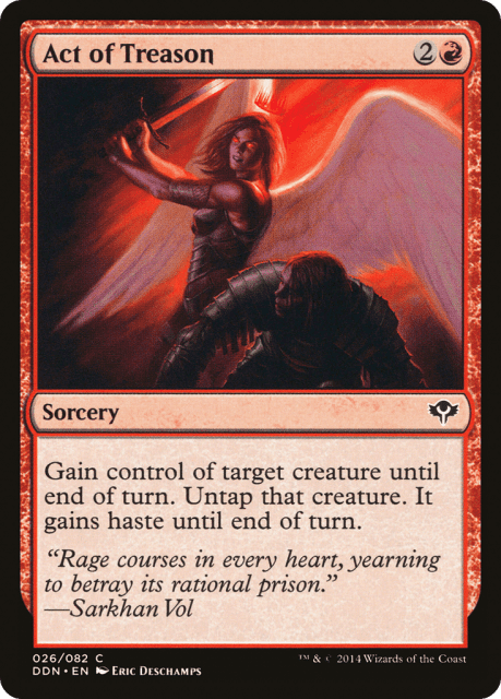 Act of Treason (26) — Duel Decks: Speed vs. Cunning