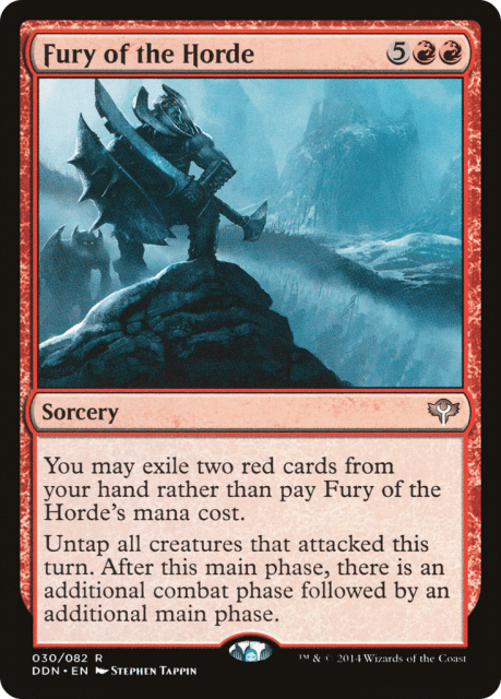Fury of the Horde (30) — Duel Decks: Speed vs. Cunning