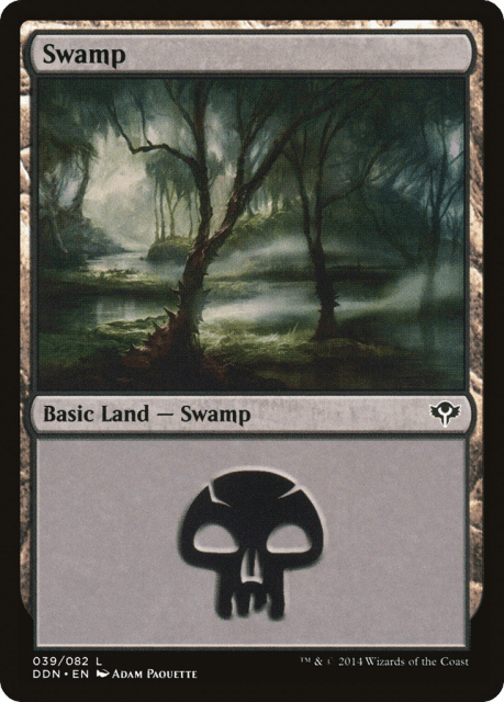 Swamp (39) — Duel Decks: Speed vs. Cunning