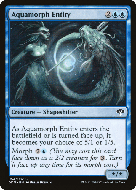 Aquamorph Entity (54) — Duel Decks: Speed vs. Cunning