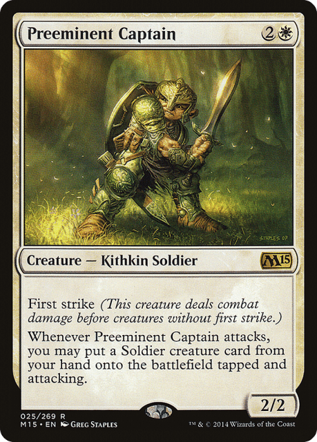 Preeminent Captain (25) — Magic 2015