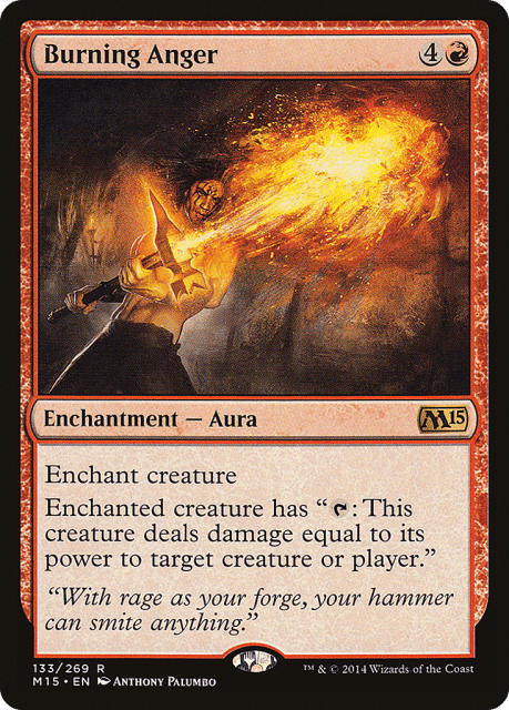 Burning Anger (133) — Magic 2015