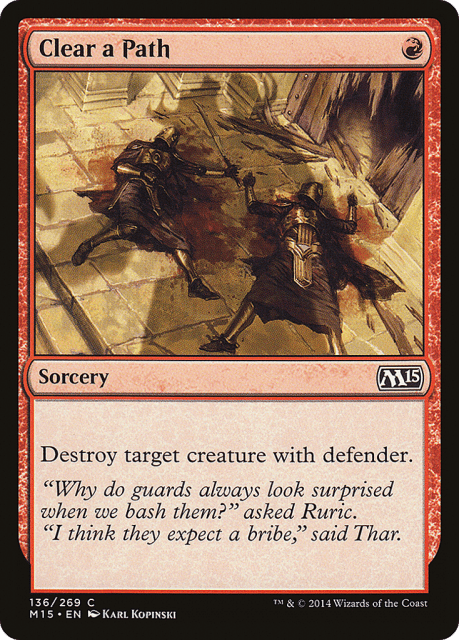 Clear a Path (136) — Magic 2015