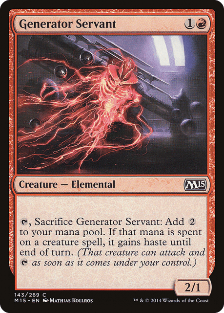 Generator Servant (143) — Magic 2015