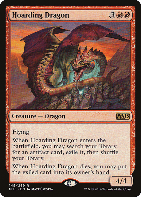 Hoarding Dragon (149) — Magic 2015