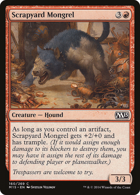 Scrapyard Mongrel (160) — Magic 2015