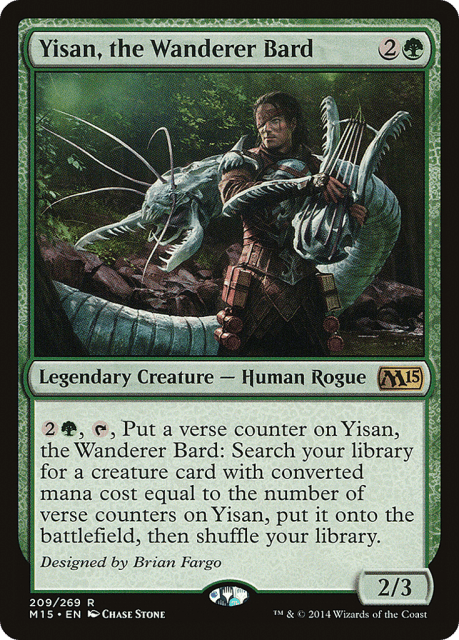 Yisan, the Wanderer Bard (209) — Magic 2015