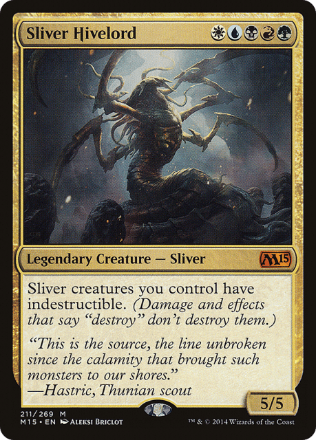 Sliver Hivelord (211) — Magic 2015