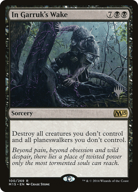 In Garruk's Wake (100) — Magic 2015 Promos