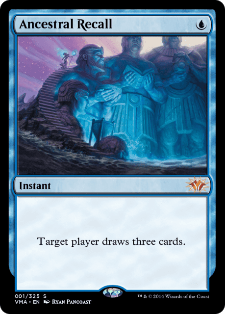 Ancestral Recall (1) — Vintage Masters