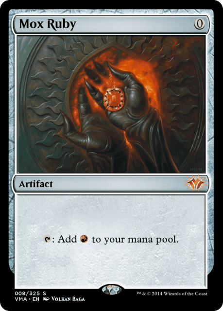 Mox Ruby (8) — Vintage Masters