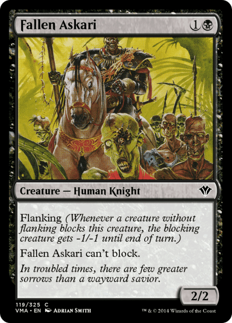 Fallen Askari (119) — Vintage Masters