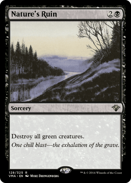 Nature's Ruin (129) — Vintage Masters