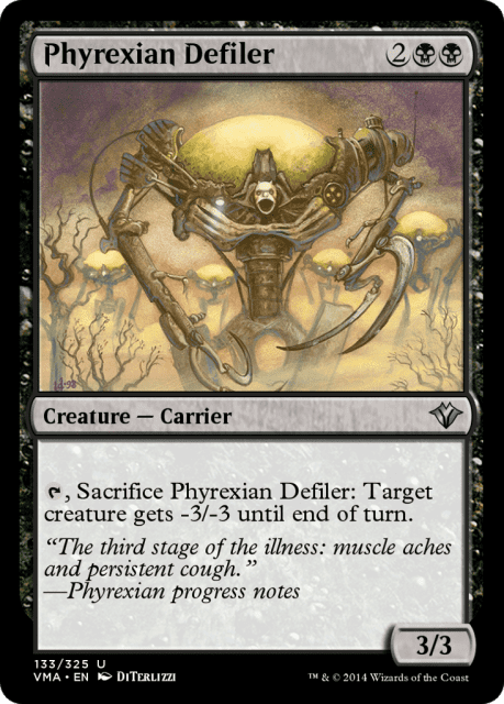 Phyrexian Defiler (133) — Vintage Masters