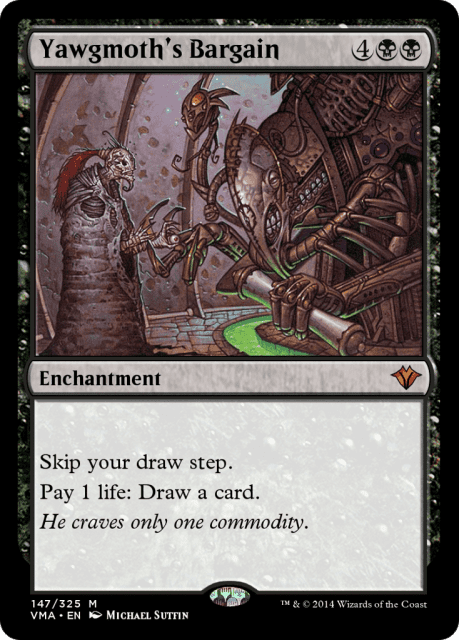 Yawgmoth's Bargain (147) — Vintage Masters