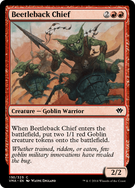 Beetleback Chief (150) — Vintage Masters