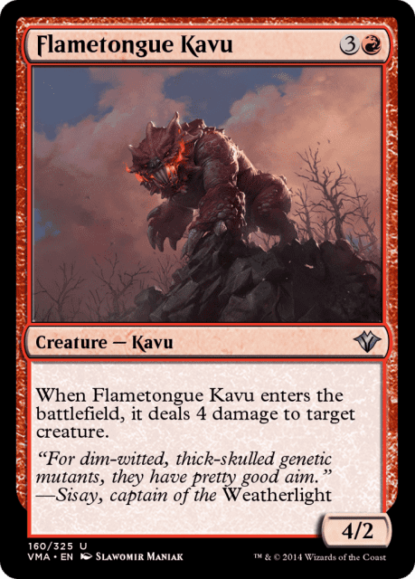 Flametongue Kavu (160) — Vintage Masters